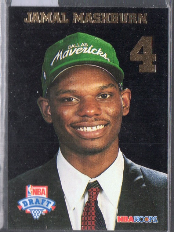 JAMAL MASHBURN 1993 Hoops Draft Picks LP4 Basketball Card Etsy
