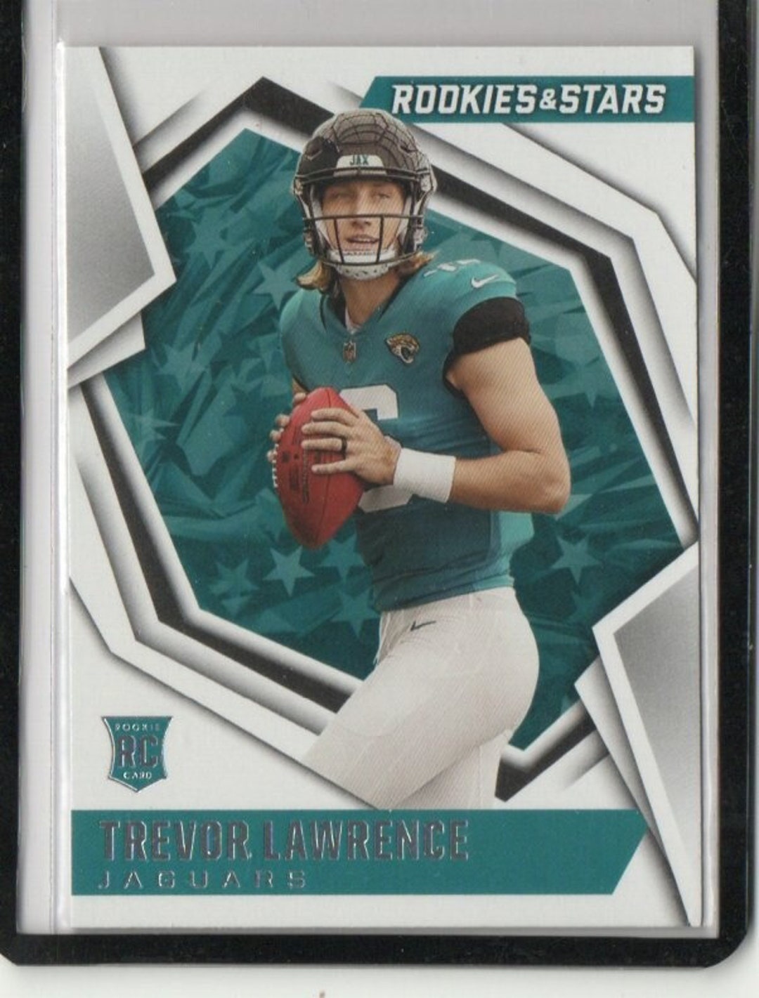 Carte Panini Phoenix 2021 Trevor Lawrence Fire Burst #101 Jacksonville Jaguars