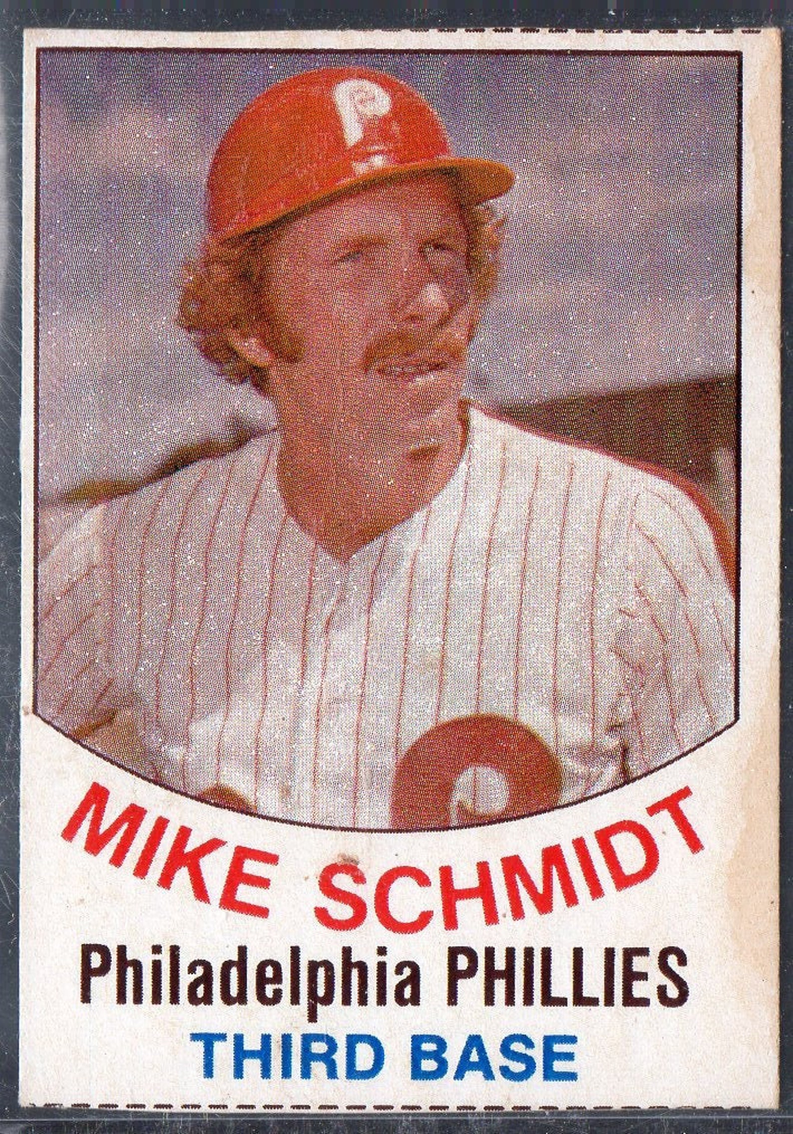 MIKE SCHMIDT 1977 Hostess 43 Baseball Card Philadelphia Etsy