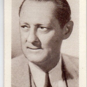 LIONEL BARRYMORE 1936 Facchino's Cinema Stars #4 Candy Card