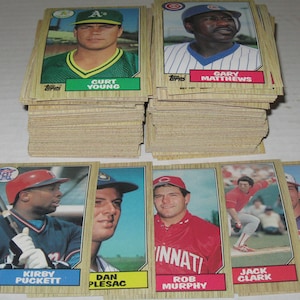1987 Topps Baseball Card Lot - 200+ Assorted Cards