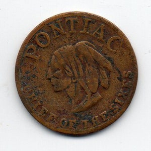 PONTIAC c.1930's General Motors Token Coin