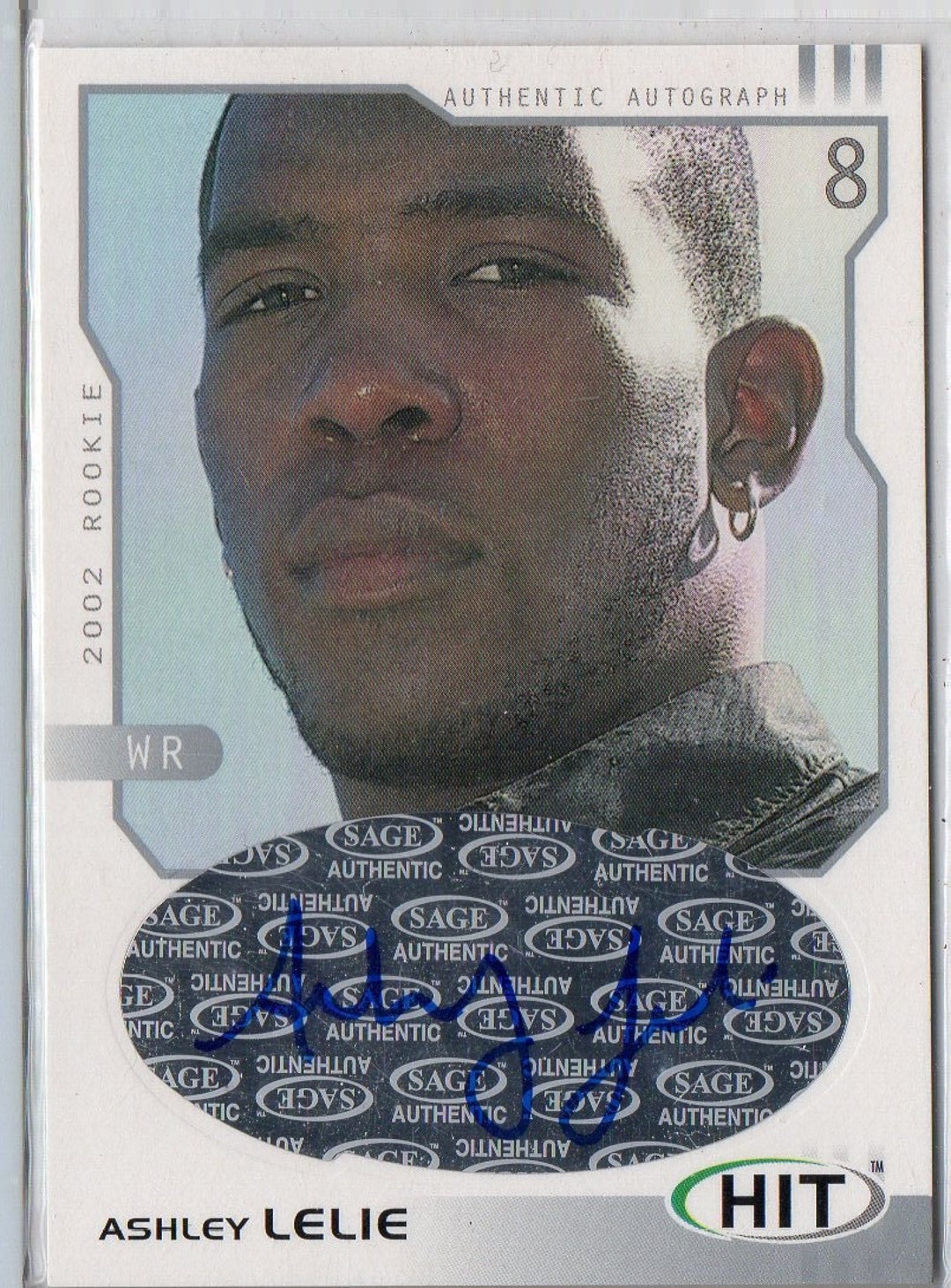 アシュリー・レリー 2002 セージヒット #16 直筆サイン入り