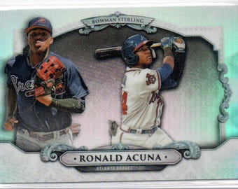 RONALD ACUNA Jr 2018 Bowman Sterling Baseball Card - Atlanta Braves