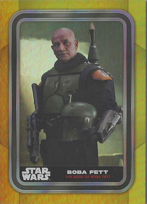 ボバ・フェット 2023 Topps スターウォーズ #54 ゴールドホイル 