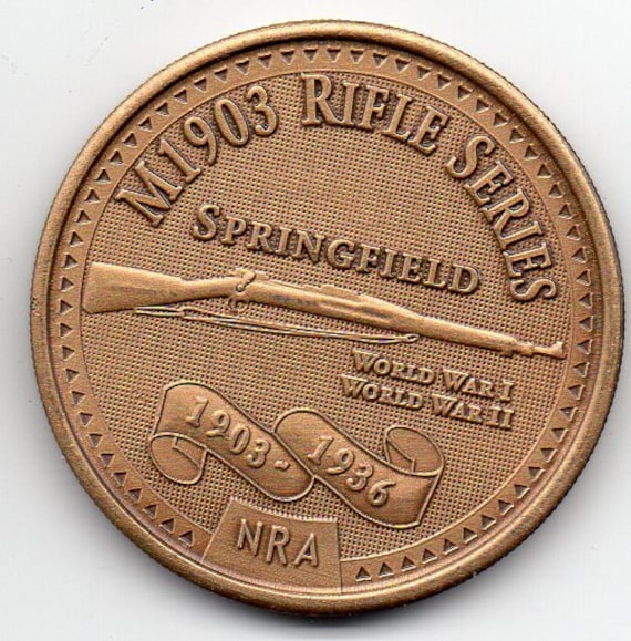 NRA M1903 Rifle Series Token - National Rifle Association - Etsy