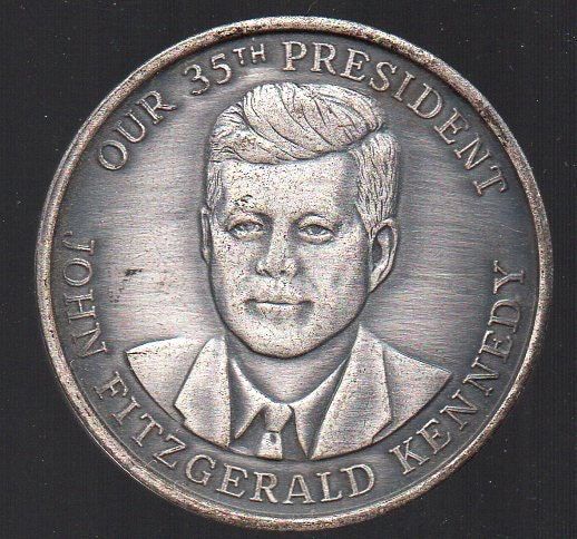 JOHN F KENNEDY C.1960's Ask Not Medal Token - Etsy
