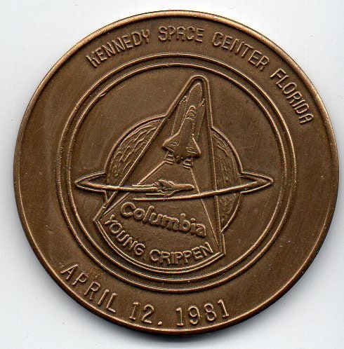 2000年ミレニアム記念　ブランケット　タペストリーNASA ヴィンテージ Space Shuttle Columbia 1981 NASA Token Coin - Etsy