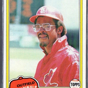 LEON DURHAM RC 1981 Topps #321 Honkbalkaart - St Louis Cardinals