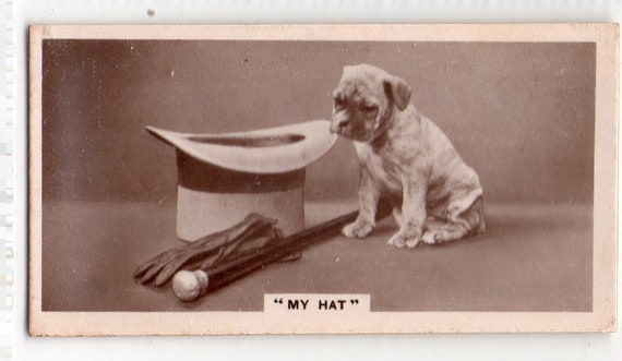 My Hat 1932 Millhoff De Reszke 3rd Series #7 Cigarette Card