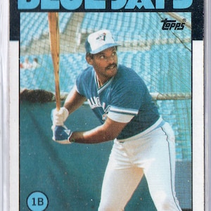CECIL FIELDER RC 1986 Topps #386 Baseball Card - Toronto Blue Jays