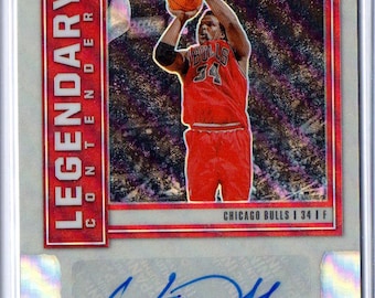CHARLES OAKLEY 2020 Panini Contenders Optic Legendary Autograph Basketball Card #/149 - Chicago Bulls