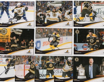 BOSTON BRUINS 2011 Pinnacle Hockey Cards Team Set (11)