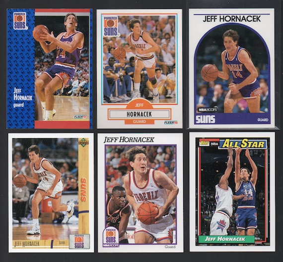 JEFF HORNACEK  Phoenix Suns 1991 Home Throwback NBA Basketball Jersey