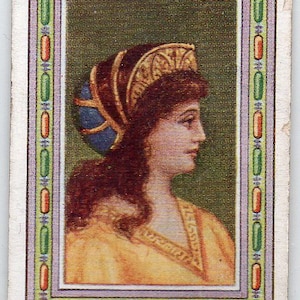 JUNO 1912 Player Egyptian Kings & Queens #18 Cigarette Card