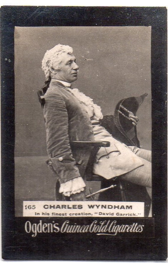 CHARLES WYNDHAM c.1901 Ogden's Guinea Gold Cigarette Card