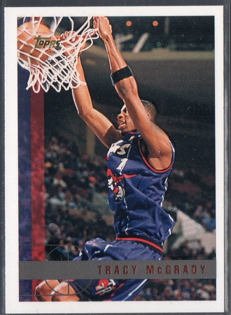 TRACY McGRADY RC 1997 Topps #125 Basketball Card - Toronto Raptors