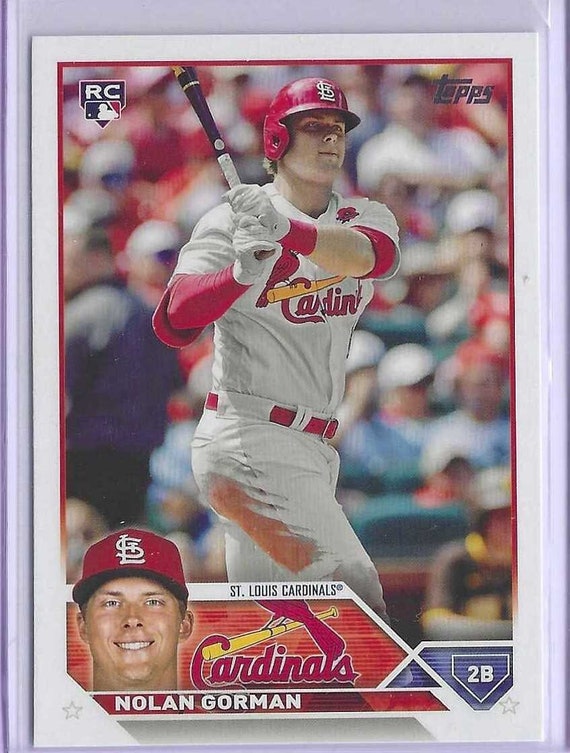 ノーラン・ゴーマン RC 2023 Topps #16 野球カード - セントルイス
