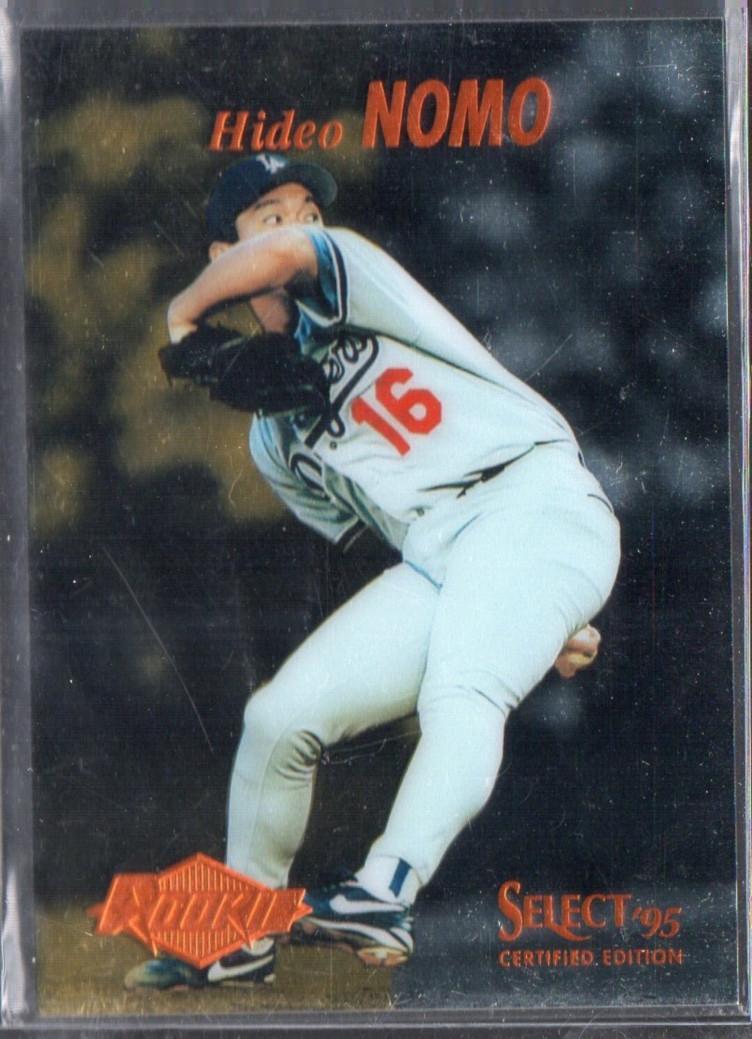 HIDEO NOMO RC 1995 Select Certified #98 Baseball Card - Los