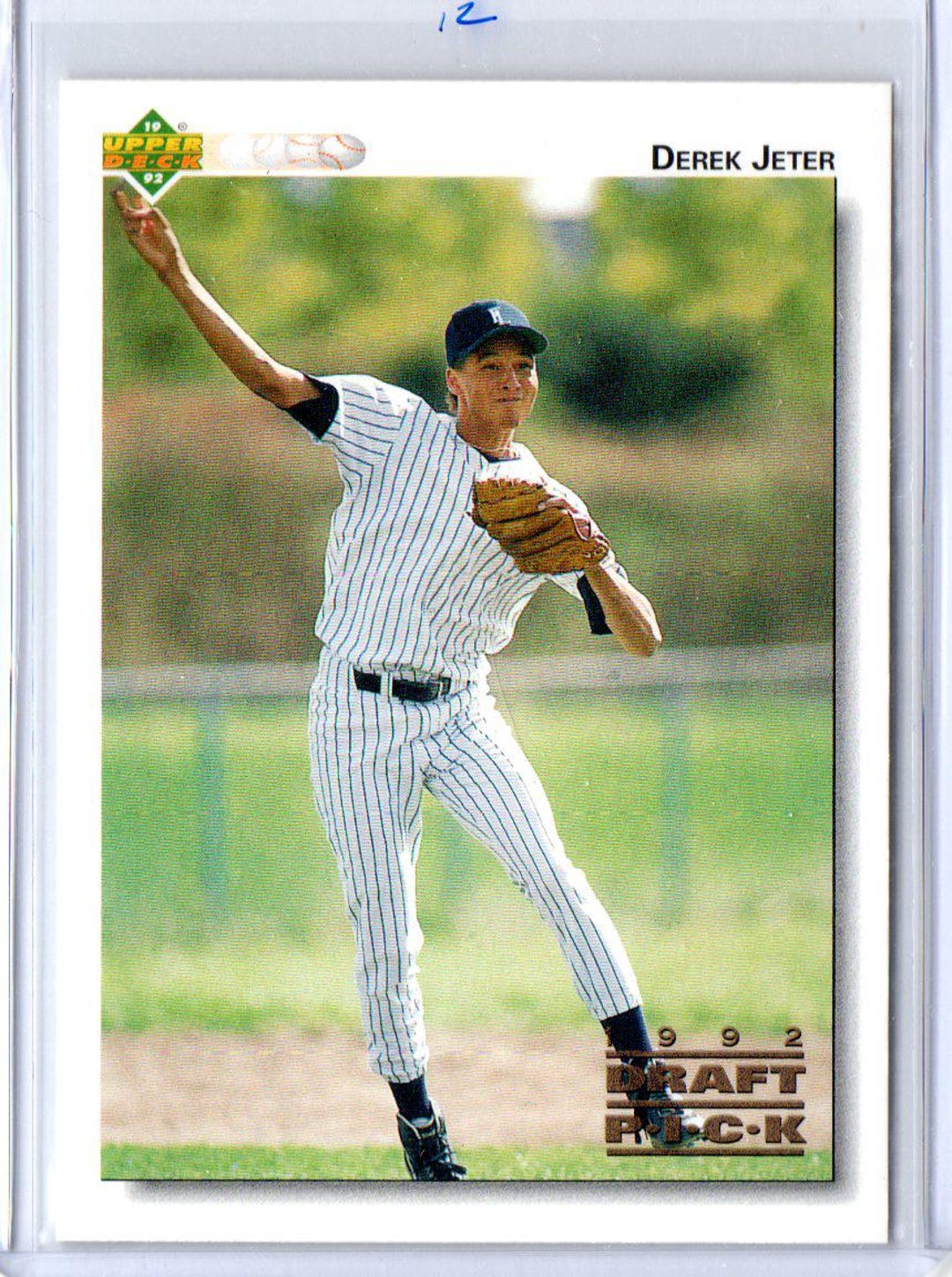 DEREK JETER RC 1992 Upper Deck Minor League #5 Baseball Card - New 