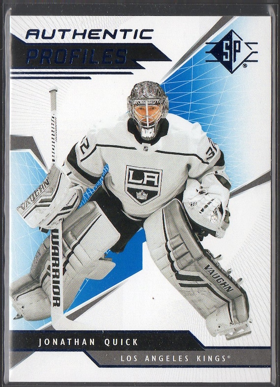 JONATHAN QUICK 2018 SP Authentic Profiles Hockey Card Los Angeles Kings Etsy