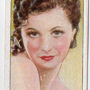 MARGARET LOCKWOOD 1938 Speler Film Sterren 3e Serie # 23 Sigaret Card