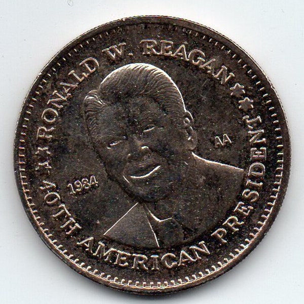 RONALD REAGAN 1984 Presidential Commemorative Token