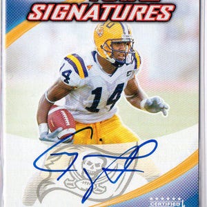Tarjeta de fútbol con autógrafos totales de Topps de MICHAEL CLAYTON 2004 - Tampa Bay Buccaneers
