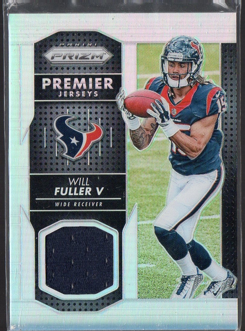 WILL FULLER V 2018 Panini Prizm Premier Jersey Football Card Houston Texans Etsy