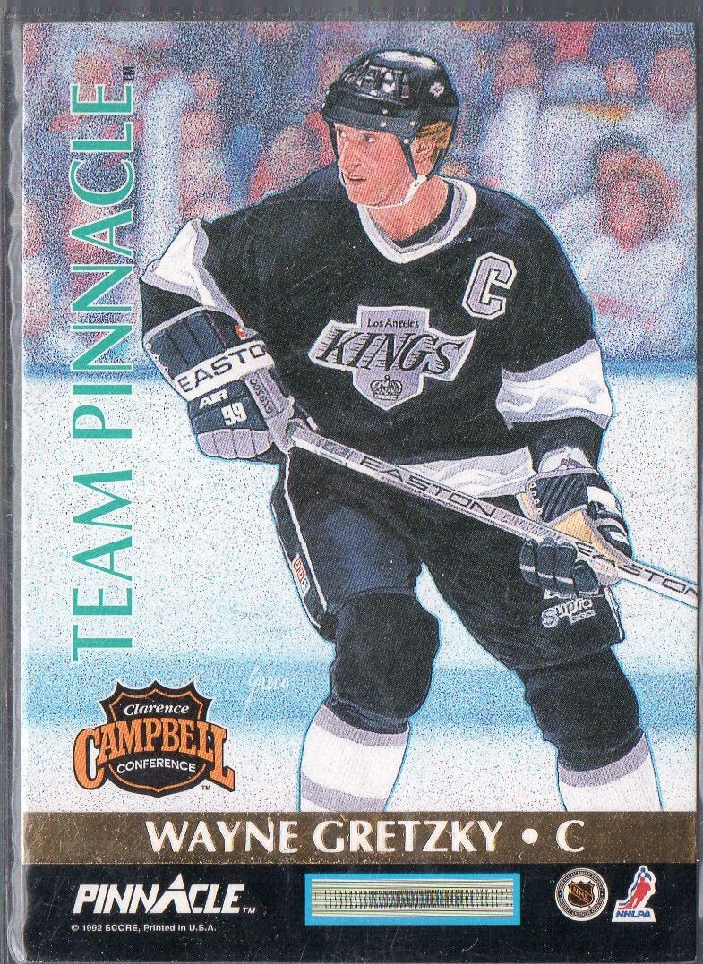 Wayne Gretzky/eric Lindros 1992 Score Team Pinnacle #5 Hockey Card