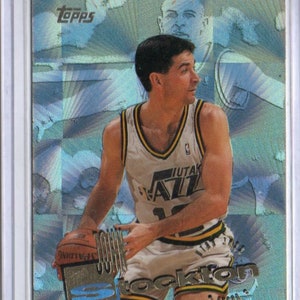 JOHN STOCKTON 1995 Topps Power Booster #284 Basketball Karte - Utah Jazz