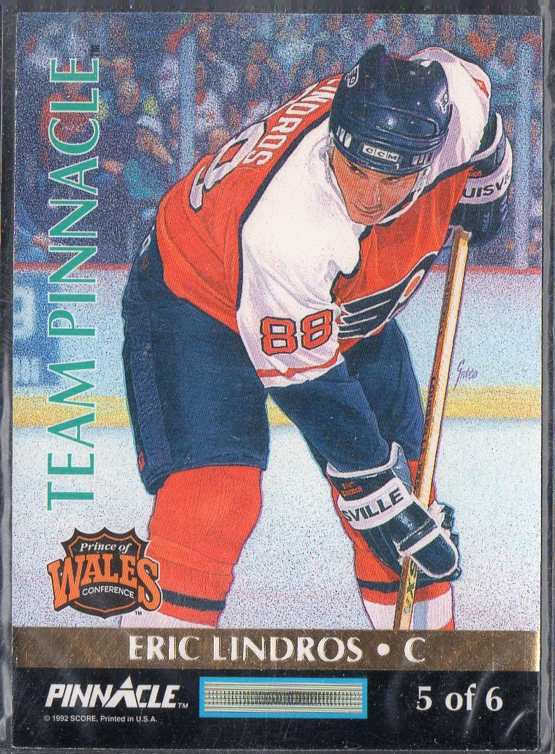 Wayne Gretzky/eric Lindros 1992 Score Team Pinnacle #5 Hockey Card