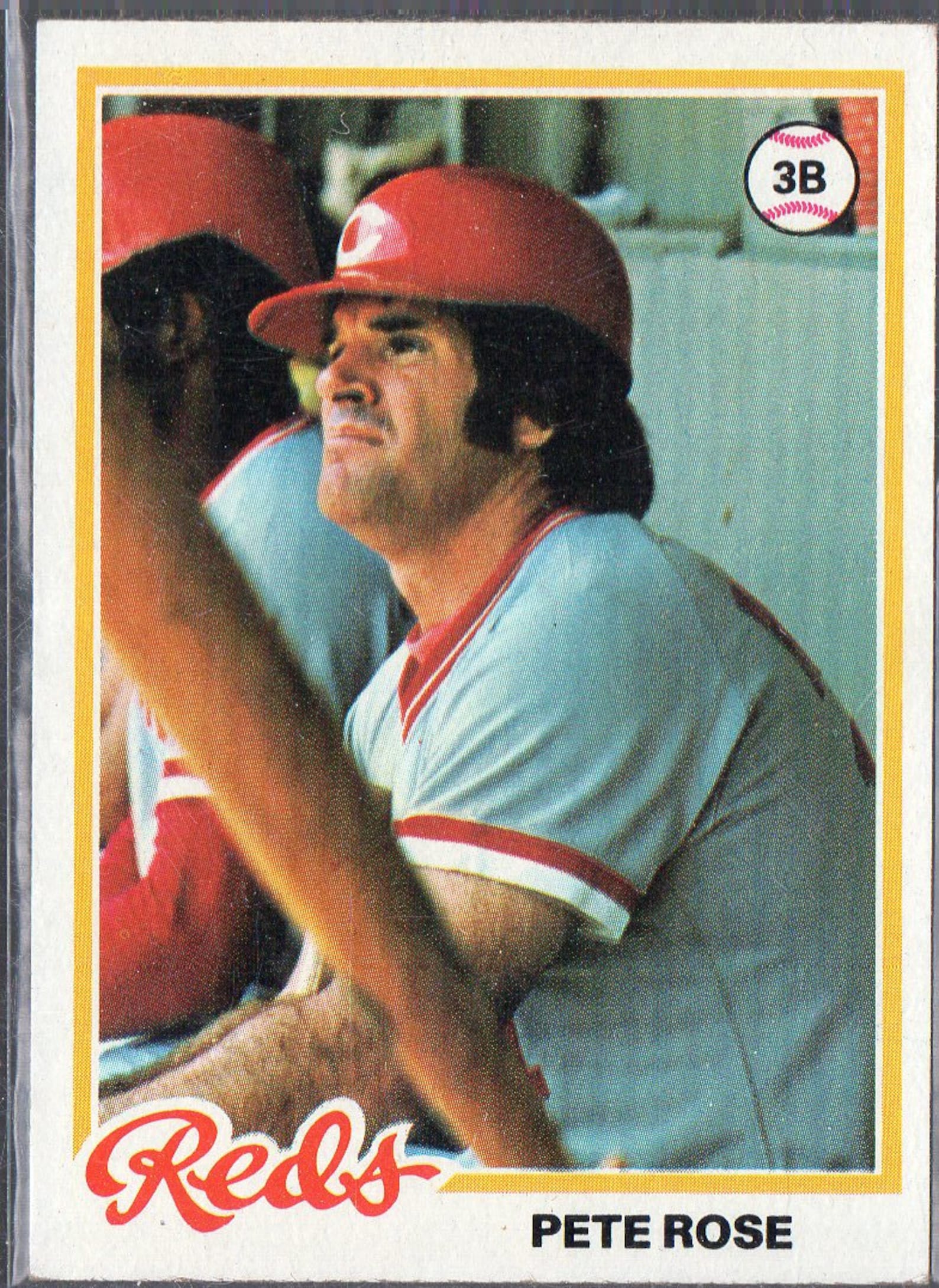 PETE ROSE 1978 Topps 20 Baseball Card Cincinnati Reds Etsy