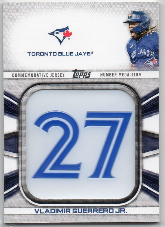 VLADIMIR GUERRERO JR 2022 Topps Commemorative Jersey Number