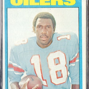 CHARLIE JOINER RC 1972 Topps #244 Football Card - Houston Oilers