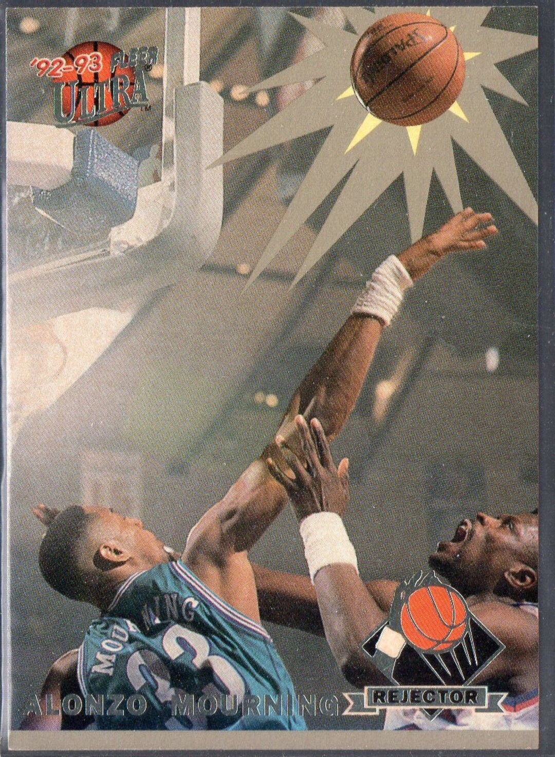 ALONZO MOURNING 1992 Fleer Ultra Rejector 1 Basketball Card 