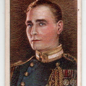 HENRY EDWARDS 1928 Wills Cinema Stars 2e serie # 9 sigarettenkaart