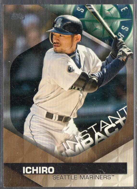 ICHIRO SUZUKI 2018 Topps Instant Impact #4 Gold Parallel Baseball