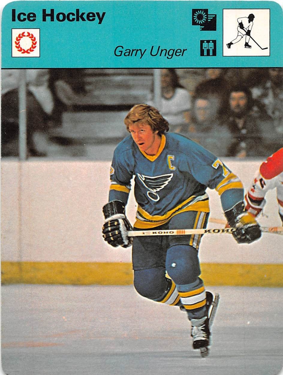 Garry Unger Hockey Cards