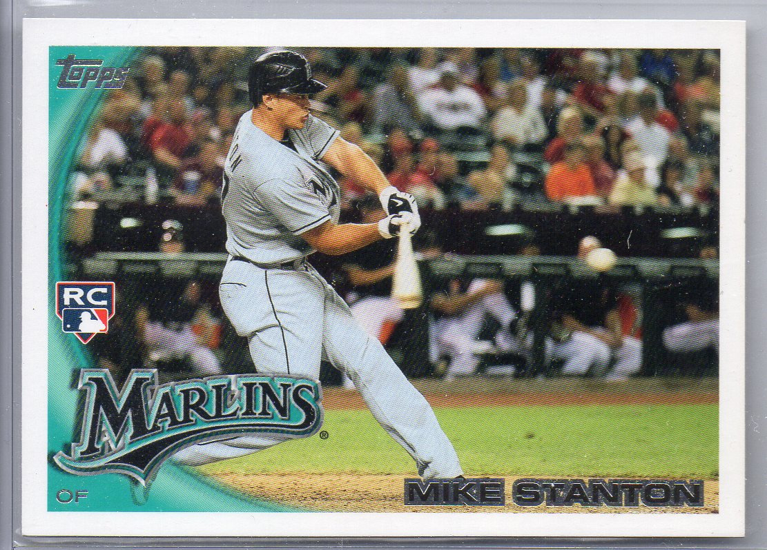 Mike GIANCARLO STANTON RC 2010 Topps Update 50 Baseball Card - Etsy
