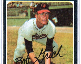 Tarjeta de béisbol BOBBY GRICH RC 1971 Topps #193 - Baltimore Orioles