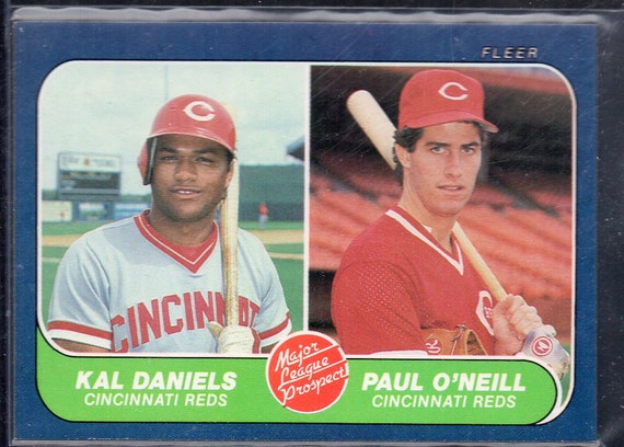Paul O'neill/kal Daniels RC 1986 Fleer 646 Baseball Card -  Denmark