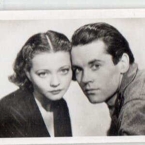 Henry Fonda/Sylvia Sidney 1937 Sinclair Film Stars #73 Sigarettenkaart