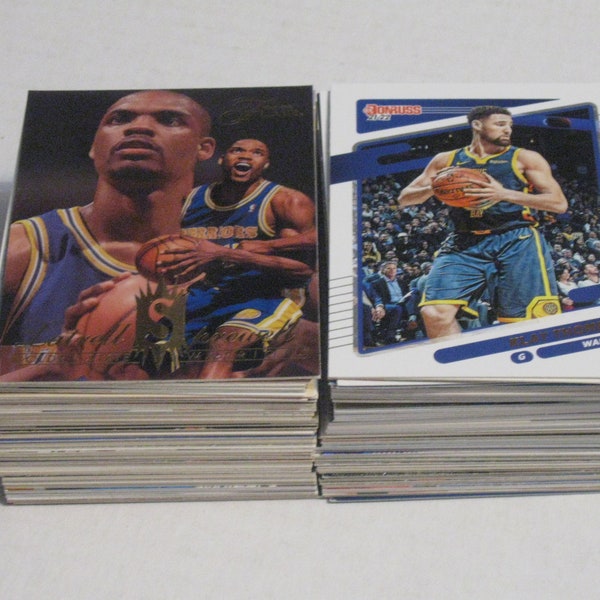 GOLDEN STATE WARRIORS Basketball Team Lot - 150 Assorted Cards