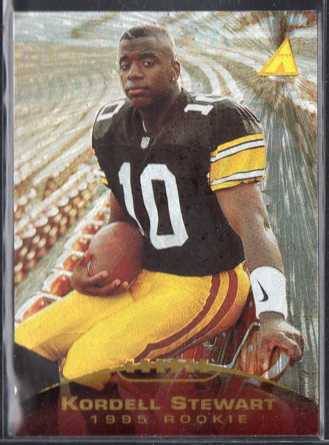 レア　１９９１年カルビーサッカーカード　レナト(日産)　当たり生写真 KORDELL STEWART RC 1995 Score Pinnacle #231 Trophy Collection