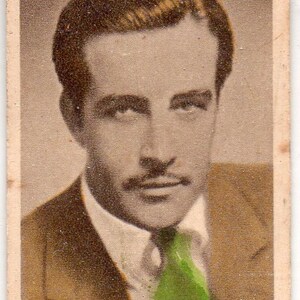 JOHN BOLES 1934 Abdulla Cinema sterren #3 sigaretten kaart
