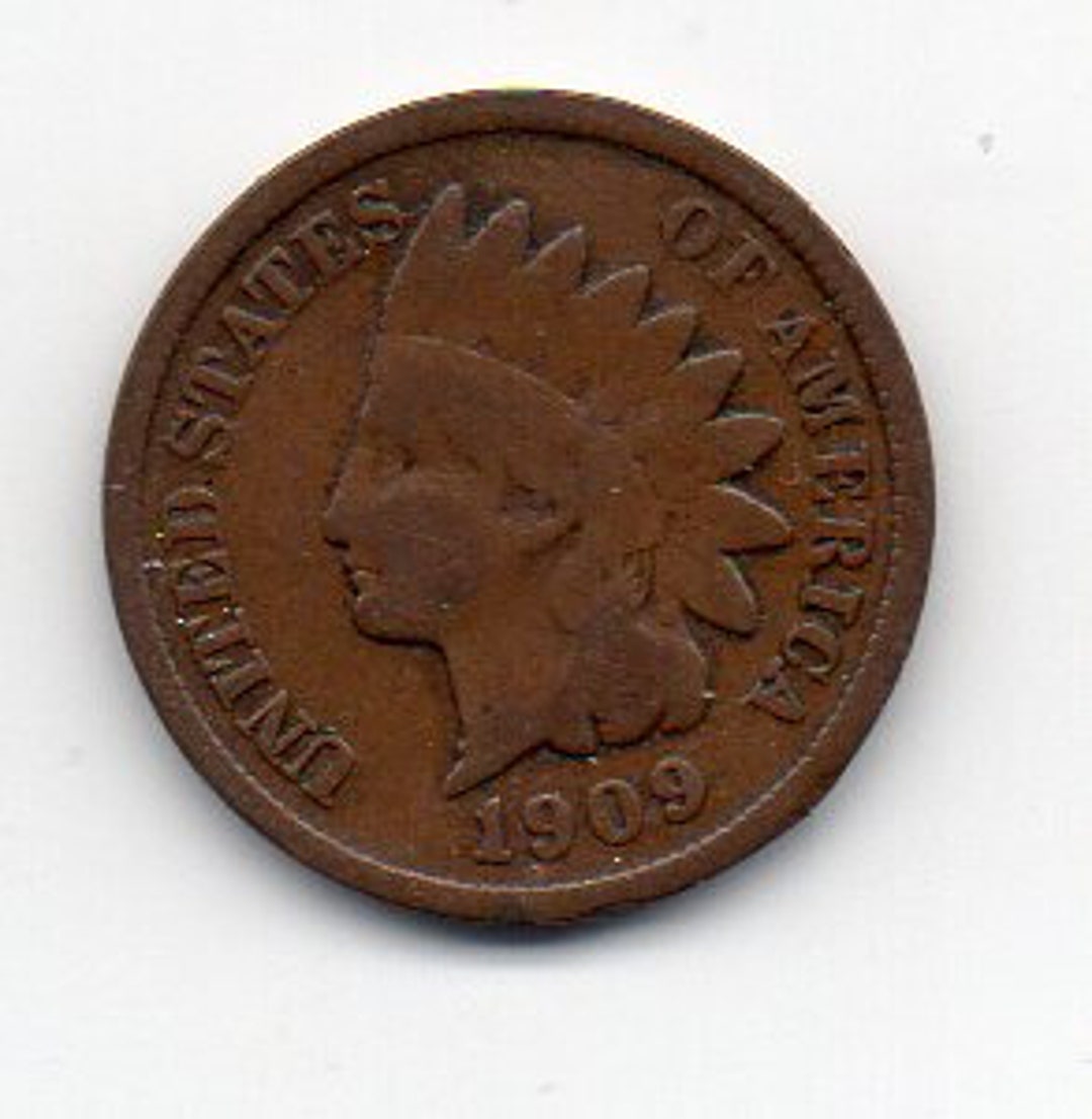 1311.　希少　1909年　アメリカ　インディアン　ヘッド　セント インディアンヘッドセント：アメリカの銅貨の歴史を探る