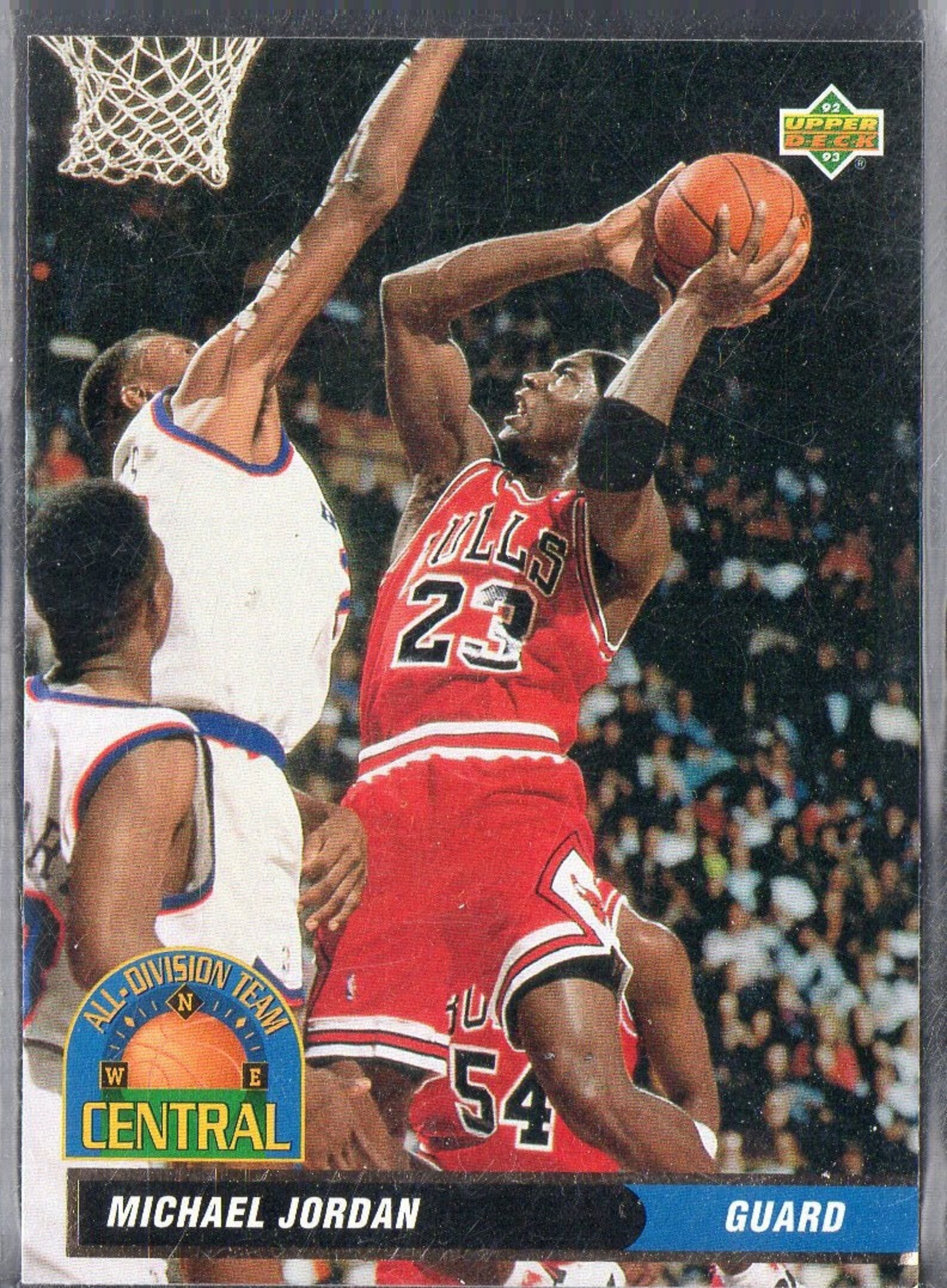 MICHAEL JORDAN 1992 Upper Deck All Division 9 Basketball Card | Etsy