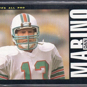DAN MARINO 1985 Topps #314 voetbalkaart - Miami Dolphins