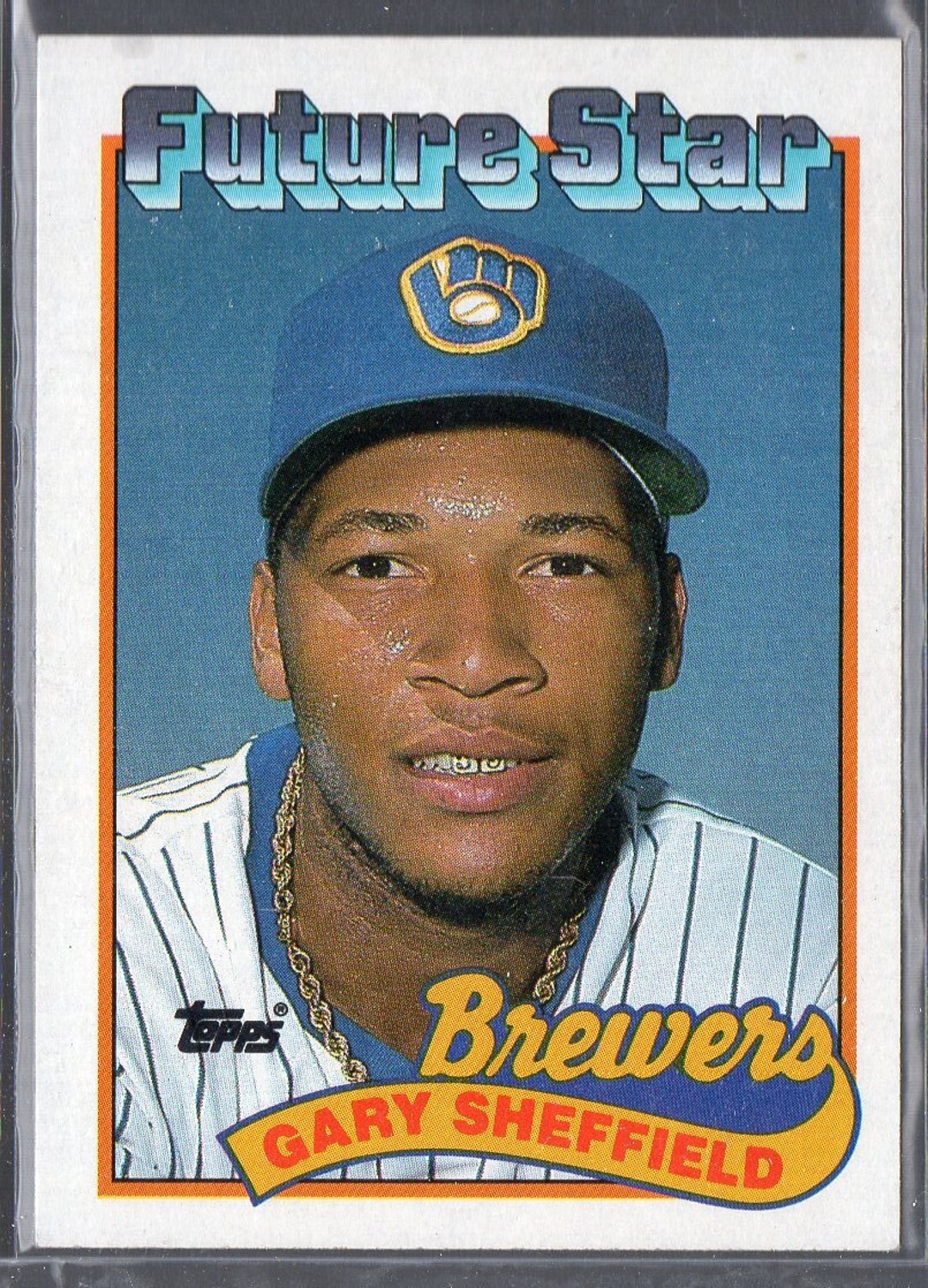 GARY SHEFFIELD RC 1989 Topps #343 Baseball Card - Milwaukee